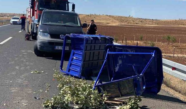 Mardin’de otomobil ile motosiklet çarpıştı: 1 ölü, 4 yaralı