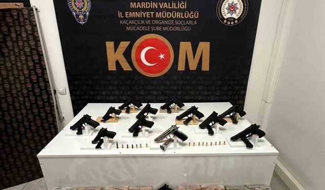 Mardin’de silah kaçakçılığı operasyonu: 1 tutuklama