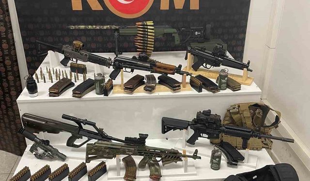 Mardin’de silah kaçakçılığı operasyonu