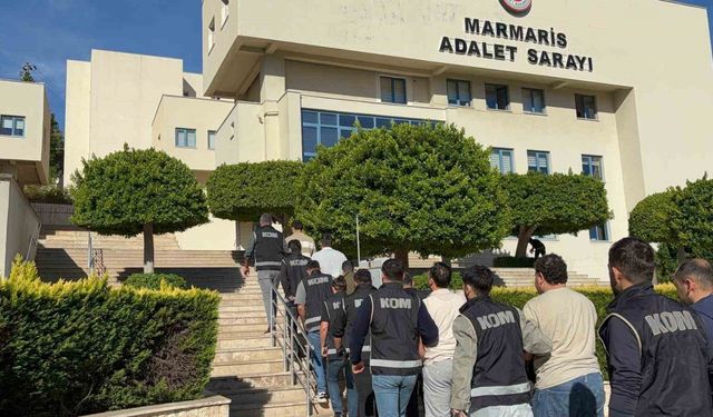 Marmaris açıklarındaki FETÖ operasyonunda 11 kişi tutuklandı