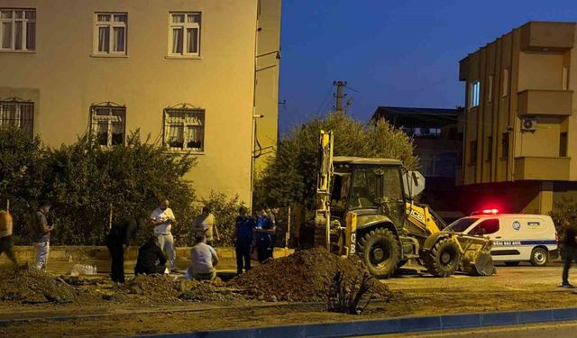 Mersin’de internet çalışması için yapılan kazı doğalgaz borusuna zarar verdi: 2 yaralı