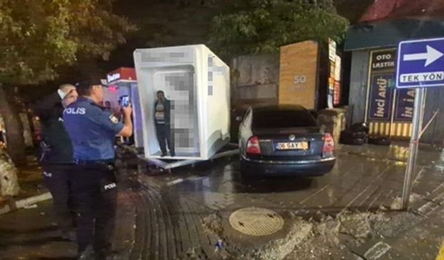 Muş’ta direksiyon başında sara nöbeti geçiren sürücü ATM’ye çarptı