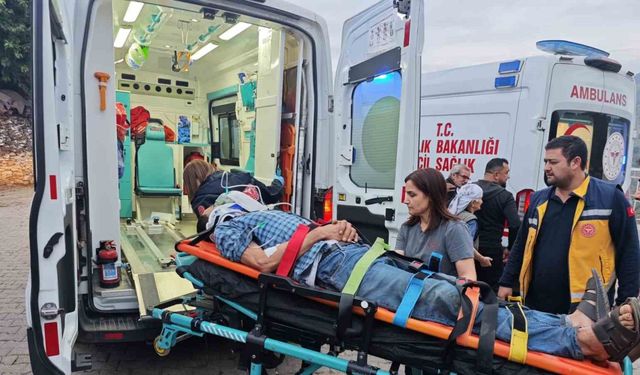 Nazilli’de kamyonet uçuruma yuvarlandı: 3 yaralı