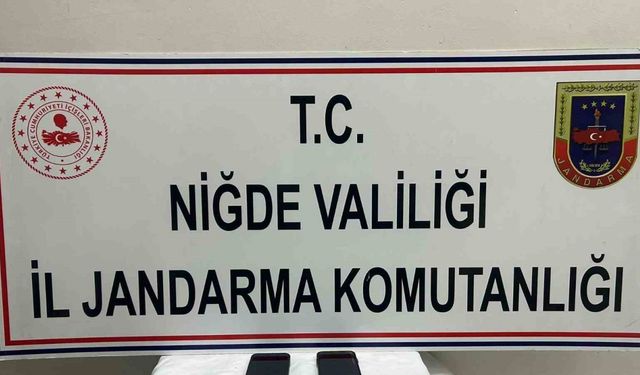 Niğde’de uyuşturucu operasyonu: 3 şüpheli yakalandı