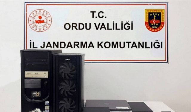 Ordu merkezli siber suç operasyonuna 3 tutuklama