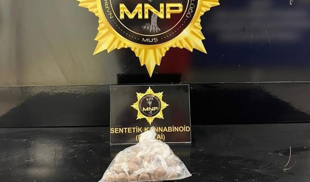Otogarda uyuşturucu operasyonu: 1 tutuklama