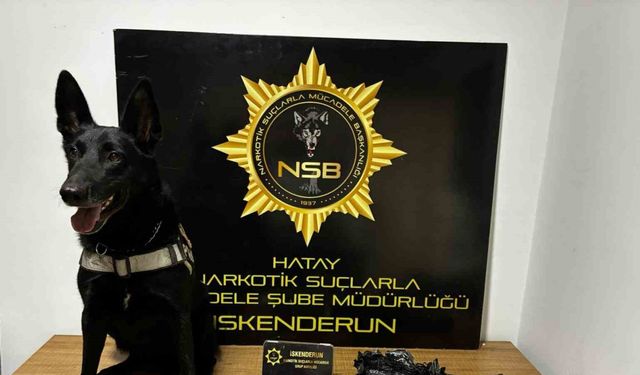 Otomobilin kaputundan 5 buçuk milyon TL’lik uyuşturucu çıktı