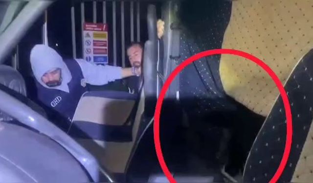 Polisin ’kimse var mı’ sorusunun yanıtsız kaldığı kamyondan 31 kaçak göçmen çıktı