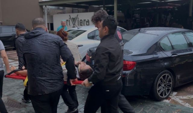 Sağanak ve rüzgar aniden bastırdı, devrilen ağacın altında kalan 3 kişi yaralandı