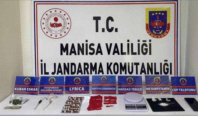 Salihli’de jandarma uyuşturucu tacirini suçüstü yakaladı
