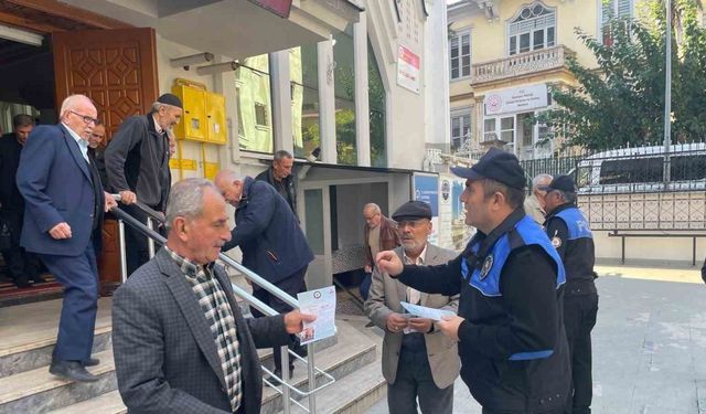 Samsun polisinden camilerde ’dolandırıcılık’ uyarısı