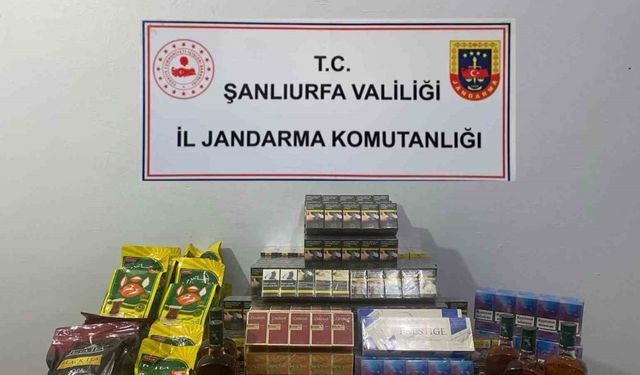Şanlıurfa’da kaçakçılara operasyon