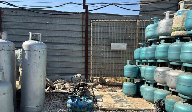 Şanlıurfa’da usulsüz tüp dolumu operasyonu: Binlerce tüp ele geçirildi