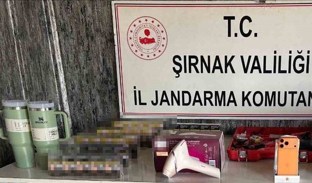 Şırnak’ta jandarmadan kaçakçılık operasyonu: 3 tutuklama