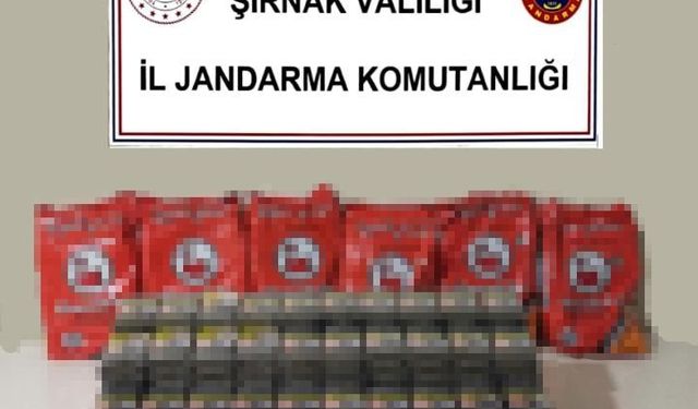 Şırnak’ta kaçakçılığa büyük darbe: 10,6 milyon liralık malzeme ele geçirildi