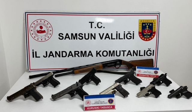 Sosyal medyada silahla havaya ateş ettikleri tespit edilen 10 kişi yakalandı