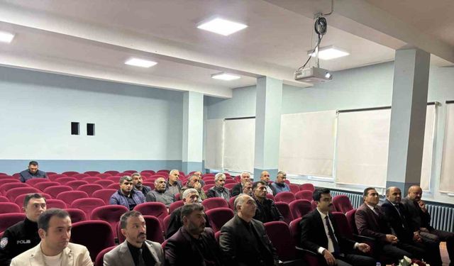 Susuz’da okul servis sürücülerine eğitim verildi