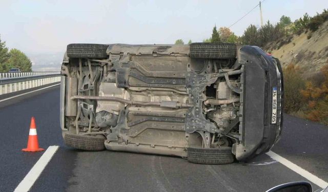 Tavşanlı’da trafik kazası: 1 yaralı