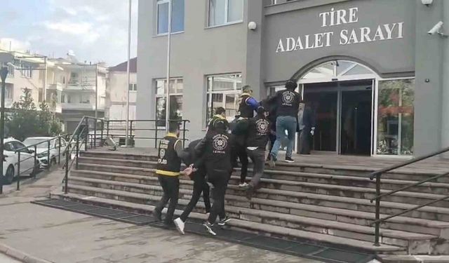 Tire’de iş yerlerini kurşunlayan şüpheliler yakalandı