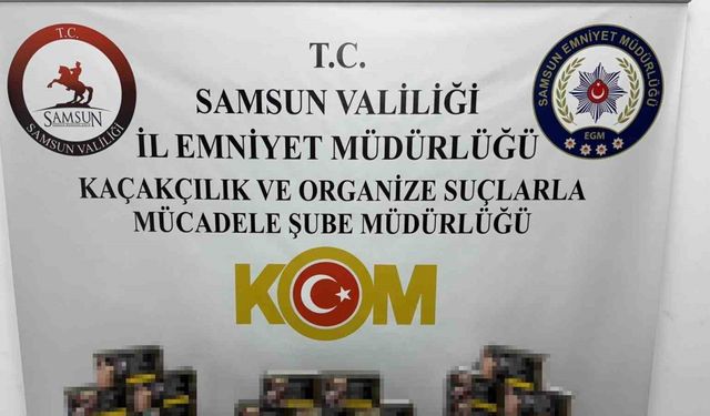 Tütün operasyonunda 12 bin 800 makaron ele geçirildi