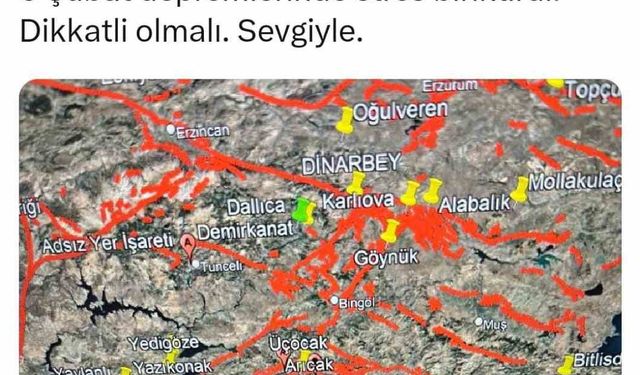 Uzmanlardan Diyarbakır’daki depreme ilişkin uyarı