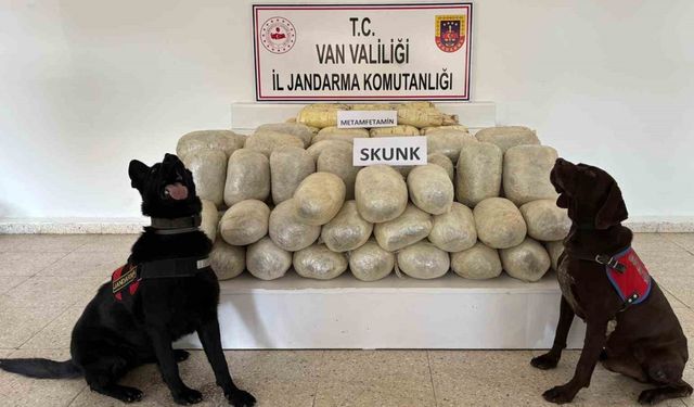 Van’da 106 kilo uyuşturucu ele geçirildi