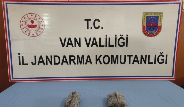 Van’da 502 gram skunk ele geçirildi