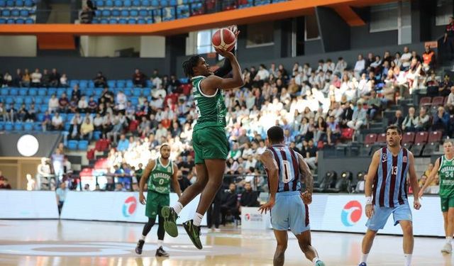 Bursaspor Basketbol Trabzon deplasmanında kazandı