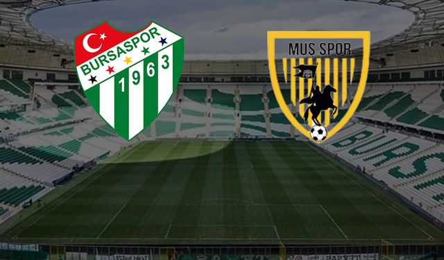 Bursaspor sahasında Muşspor’la berabere kaldı