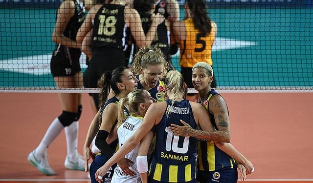 Kadınlar Şampiyonlar Kupası'nı Fenerbahçe kazandı