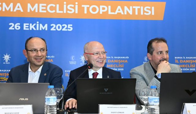 AK Parti Bursa’da 60. İl Danışma Meclisi'ni gerçekleştirildi