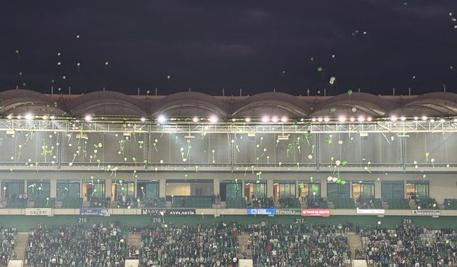 Bursa’da gökyüzü Çağan Ata için yeşil beyaz!