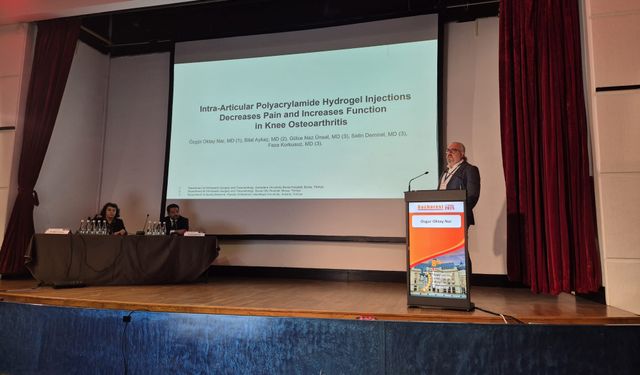 Ortopedi Uzmanı Op. Dr. Özgür Oktay Nar, Isıat 2025’te bilimsel katkısıyla dikkat çekti