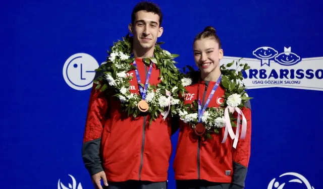Milli cimnastikçilerden 2 madalya birden