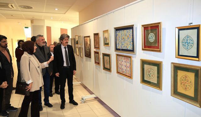 BUÜ öğrencilerinin eserleri büyük ilgi gördü