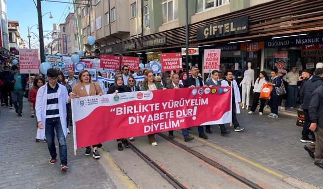 Bursa'da diyabete karşı seferberlik