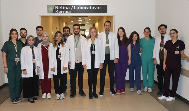 Bursa'daki 5 kişi, dünyaya yeni gözleriyle 'merhaba' dedi