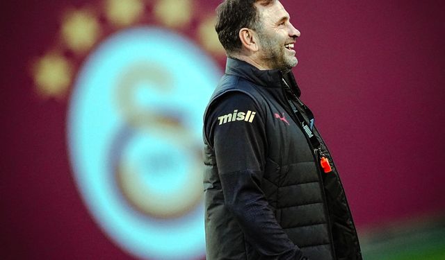 Galatasaray'da Osimhen antrenmanda yer aldı