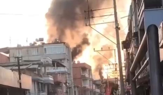 Adana’da tekstil atölyesinde yangın