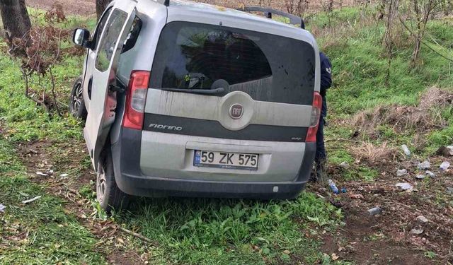 Babaeski’de trafik kazası: 1 ölü, 1 yaralı
