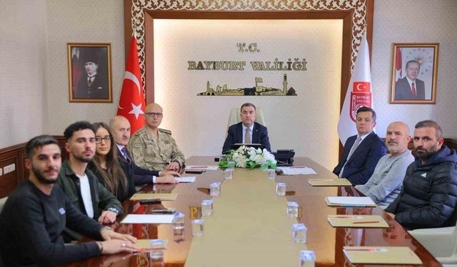 Bayburt’ta Ekim ayı asayiş verileri ele alındı