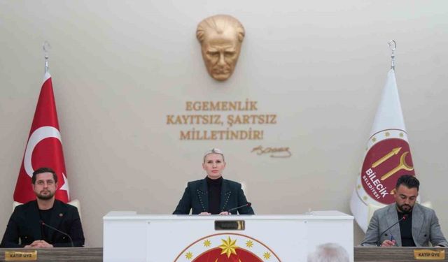 Bilecik Belediye Meclisi toplantısında 10 gündem maddesi karara bağlandı