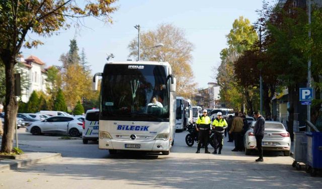 Bilecik’te sürücülerin tepkisine sebep olan uygulama