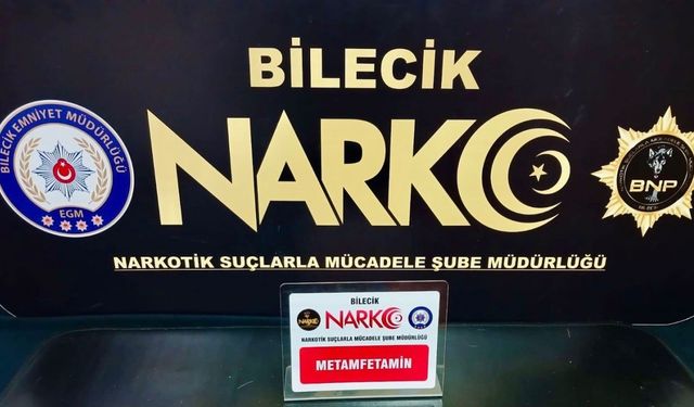 Bilecik’te uyuşturucu operasyonu: 1 gözaltı