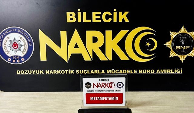 Bilecik’te uyuşturucu operasyonu: 1 şüpheli yakalandı
