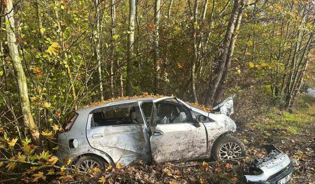 Bursa’da 50 metre arayla iki kaza: Aynı aileden 3 kişi yaralandı