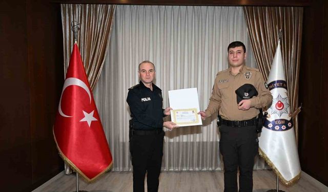 Denizli’de zehir taciri ve aranan şahsı yakalayan mahalle bekçileri ödüllendirildi