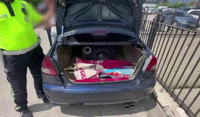 Düzce’de abart egzoz ve ses sistemi ile çevreyi rahatsız eden 116 sürücüye ceza