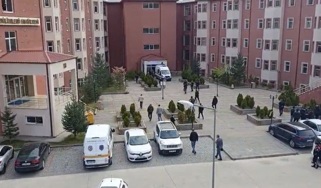 Gümüşhane Üniversitesi’nde silahlı rehine krizi sona erdi