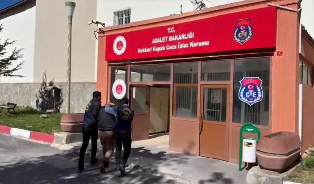 Hakkari’de 9 yıllık firari hükümlü yakalandı